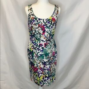 Ann Taylor Floral Sheath Dress